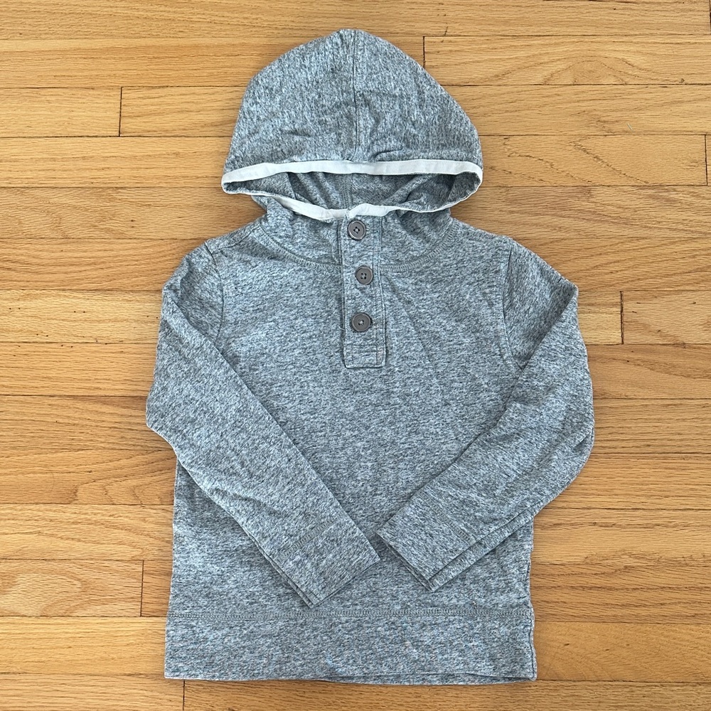 Crewcuts Heather Gray Knit Top